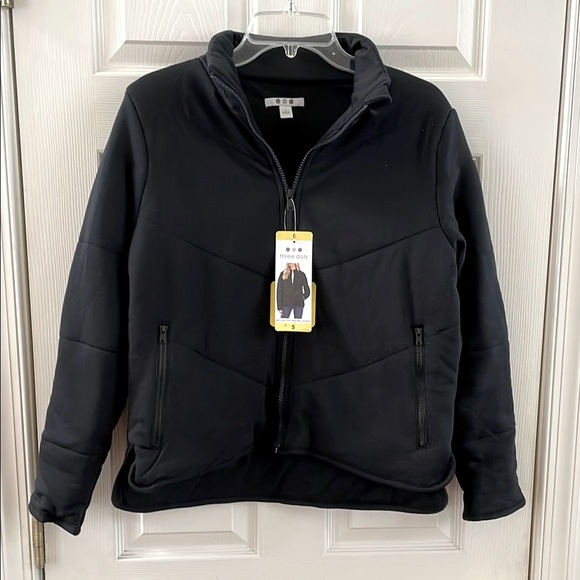 Jackets & Blazers - Uniqlo Black Puffer Jacket